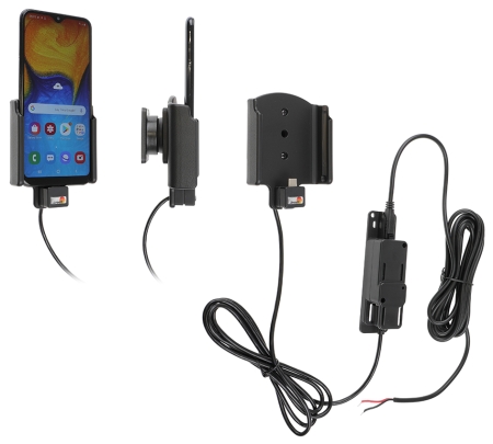 Brodit Aktiv-teline pysäköityyn asennukseen, Samsung Galaxy A20e (SM-A202)  ryhmässä Autohifi / Älypuhelin autossa / Älypuhelimen pidikkeet @ BRL (240727140)