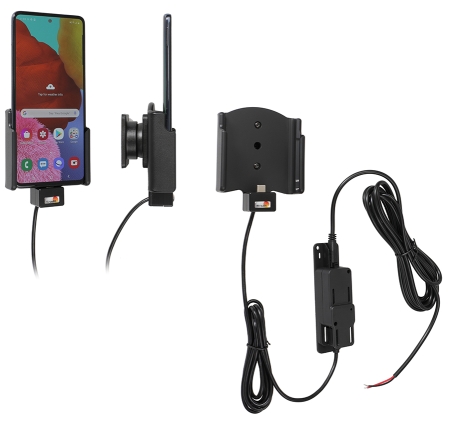 Brodit Aktiv-teline pysäköityyn asennukseen, Samsung Galaxy A51 SM-A515F/DSN  ryhmässä Autohifi / Älypuhelin autossa / Älypuhelimen pidikkeet @ BRL (240727206)