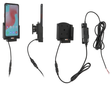 Brodit Aktiv-teline pysäköityyn asennukseen, Samsung Galaxy Xcover Pro SM-G715  ryhmässä Autohifi / Älypuhelin autossa / Älypuhelimen pidikkeet @ BRL (240727207)