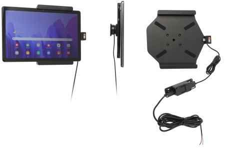 Brodit Aktiv-teline pysyvään asennukseen, Samsung Galaxy Tab A7 10.4 (2020) SM-T500/SM-T505  ryhmässä Autohifi / Älypuhelin autossa / Älypuhelimen pidikkeet @ BRL (240727229)