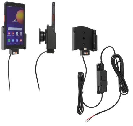 Brodit Aktiv-teline pysäköityyn asennukseen, Samsung Galaxy Xcover 5  ryhmässä Autohifi / Älypuhelin autossa / Älypuhelimen pidikkeet @ BRL (240727242)