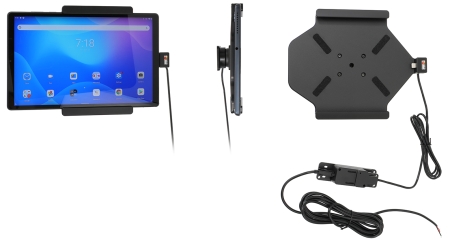 Brodit Aktiv-teline pysäköityyn asennukseen, Lenovo Tab K10 TB-X6C6F  ryhmässä Autohifi / Älypuhelin autossa / Älypuhelimen pidikkeet @ BRL (240727271)