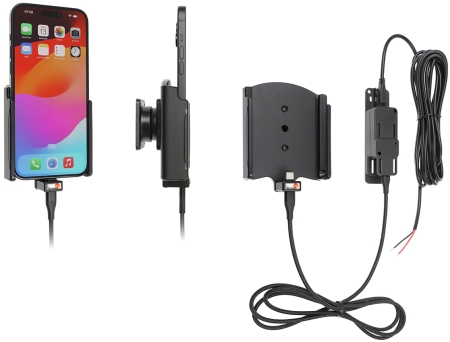 Brodit Aktiv pidike kiinteään asennukseen, Apple iPhone 15 Plus  ryhmässä Autohifi / Älypuhelin autossa / Älypuhelimen pidikkeet @ BRL (240727374)