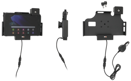 Brodit Kiinnike avaimenlukolla, Samsung Galaxy Tab Active 2 SM-T390/SM-T395/3 SM-T570/SM-T575/5 SM-X300/SM-X306B ryhmässä Autohifi / Älypuhelin autossa / Älypuhelimen pidikkeet @ BRL (240735224)