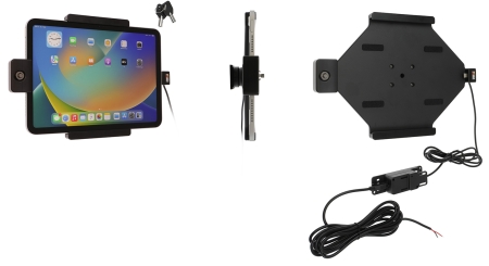 Brodit Kiinnike avaimenlukolla, Apple iPad 10th Gen (A2696, A2757, A2777)/2025 A16 (A3354, A3355, A3356) ryhmässä Autohifi / Älypuhelin autossa / Älypuhelimen pidikkeet @ BRL (240736339)