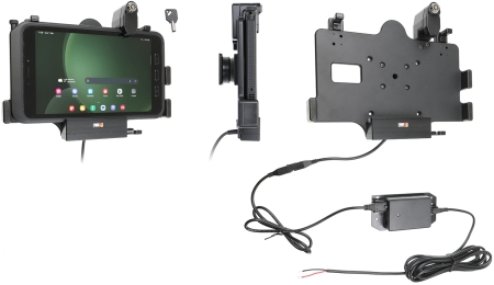 Brodit Kiinnike avaimenlukolla, Samsung Galaxy Tab Active 3 SM-T570/SM-T575/5 SM-X300/SM-X306B ryhmässä Autohifi / Älypuhelin autossa / Älypuhelimen pidikkeet @ BRL (240736387)