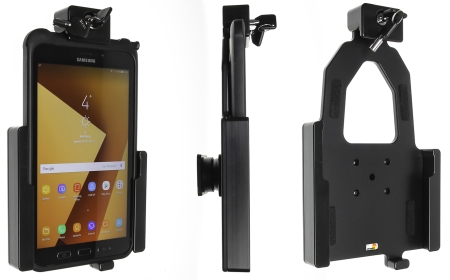 Brodit Kiinnike avaimenlukolla, Samsung Galaxy Tab Active 2 SM-T390/SM-T395/3 SM-T570/SM-T575/5 SM-X300/SM-X306B ryhmässä Autohifi / Älypuhelin autossa / Älypuhelimen pidikkeet @ BRL (240739003)