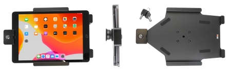 Brodit Kiinnike avaimenlukolla, Apple iPad 10.2 7th Gen (A2197, A2198, A2200)/8th Gen (A2428, A2429, A2430, A2270)/9th Gen (A2602, A2603, A2604, A2605) ryhmässä Autohifi / Älypuhelin autossa / Älypuhelimen pidikkeet @ BRL (240739168)