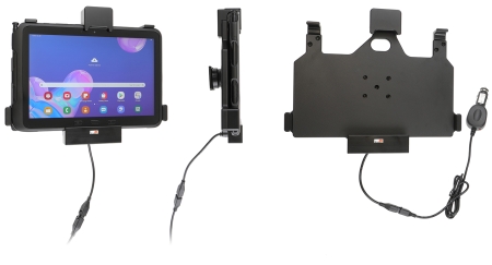 Brodit Kiinnike jousilukituksella, Samsung Galaxy Tab Active Pro T540/T545/T547/T547U  ryhmässä Autohifi / Älypuhelin autossa / Älypuhelimen pidikkeet @ BRL (240746148)