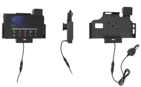 Brodit pidike jousilukituksella, Samsung Galaxy Tab Active 2 SM-T390/SM-T395/3 SM-T570/SM-T575/5 SM-X300/SM-X306B ryhmässä Autohifi / Älypuhelin autossa / Älypuhelimen pidikkeet @ BRL (240746224)