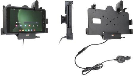 Brodit Pidike jousilukituksella, Samsung Galaxy Tab Active 3 SM-T570/SM-T575/5 SM-X300/SM-X306B ryhmässä Autohifi / Älypuhelin autossa / Älypuhelimen pidikkeet @ BRL (240746387)