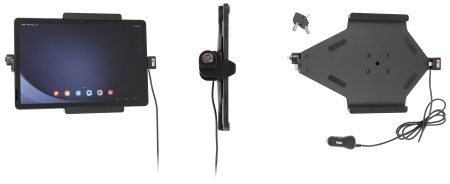 Brodit Teline avainlukolla, Samsung Galaxy Tab A9+ 11 SM-X210/SM-X215 LTE/SM-X216 5G  ryhmässä Autohifi / Älypuhelin autossa / Älypuhelimen pidikkeet @ BRL (240752389)