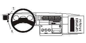Volkswagen Caravelle 96-03, Vänster ryhmässä Autohifi / Mikä sopii autooni / Volkswagen / Transporter / Transporter T4 1990-2003 / Muut kuljetukset T4 1990-2003 @ BRL (240802852)
