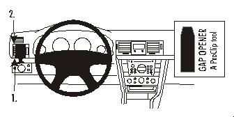 Opel Signum 03-08/Opel Vectra 02-10, Vänster ryhmässä Autohifi / Mikä sopii autooni / Opel / Signum / Signum 2004-2007 @ BRL (240803078)
