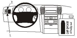 Kia Sorento 02-07, Vänster ryhmässä Autohifi / Mikä sopii autooni / Kia / Sorento / Sorento 2002-2006 @ BRL (240803176)