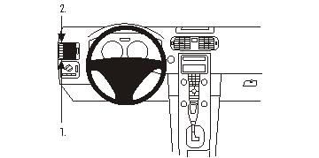 Volvo S40 04-12, Vänster ryhmässä Autohifi / Mikä sopii autooni / Volvo / Volvo V50 / Volvo V50 2004-2012 / Vaihda stereo @ BRL (240803362)