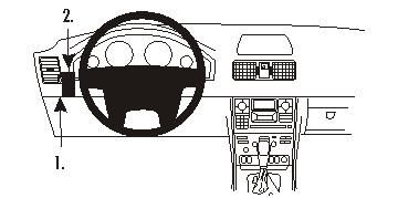 Volvo XC90 02-14, Vänster ryhmässä Autohifi / Mikä sopii autooni / Volvo / Volvo XC90 / Volvo XC90 2003-2014 @ BRL (240803504)