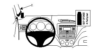 Brodit ProClip, Subaru Impreza 08-12 ryhmässä Autohifi / Mikä sopii autooni / Subaru / Impreza @ BRL (240804084)