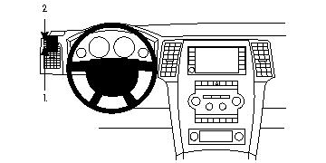 Brodit ProClip, Jeep Grand Cherokee 08-10 ryhmässä Autohifi / Mikä sopii autooni / Jeep / Jeep Grand Cherokee @ BRL (240804107)