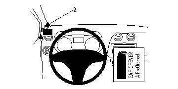 Brodit ProClip, Seat Ibiza 09-17 ryhmässä Autohifi / Mikä sopii autooni / Seat / Ibiza / Ibiza 2015-2021 @ BRL (240804272)