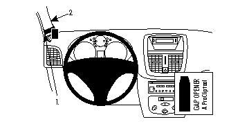 Peugeot 206+ 09-13, Vänster ryhmässä Autohifi / Mikä sopii autooni / Peugeot / Peugeot 206 / Peugeot 206 2001-2006 @ BRL (240804343)