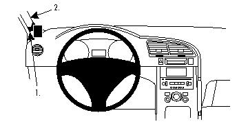 Brodit ProClip, Peugeot 3008 09-16 ryhmässä Autohifi / Mikä sopii autooni / Peugeot / Peugeot 3008 / Peugeot 3008 2008-2016 @ BRL (240804346)