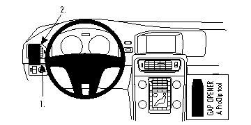 Volvo S60 11-15, Vänster ryhmässä Autohifi / Mikä sopii autooni / Volvo / Volvo V60 / Volvo V60 2011-2018 / Muut V60 2011-2018 @ BRL (240804525)