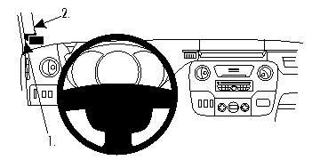 ProClip Monteringsbygel Renault Master 11-15, Centrerad ryhmässä Autohifi / Mikä sopii autooni / Renault / Master @ BRL Electronics (240804530)