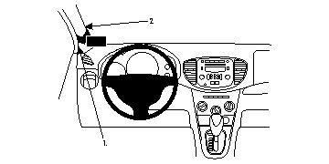 Brodit ProClip, Hyundai i10 11-13 ryhmässä Uutuudet @ BRL (240804593)