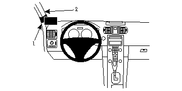 Brodit ProClip, Volvo C30 07-15 ryhmässä Autohifi / Mikä sopii autooni / Volvo / Volvo C30 / Volvo C30 2006-2013 @ BRL (240804682)