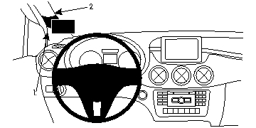 Brodit ProClip, Mercedes Benz B-Class 12-18 ryhmässä Autohifi / Mikä sopii autooni / Mercedes / B-luokka @ BRL (240804726)