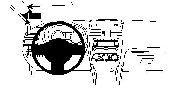 ProClip Monteringsbygel Subaru Impreza/XV 12-15, Vänster ryhmässä Autohifi / Mikä sopii autooni / Subaru / Impreza @ BRL Electronics (240804748)