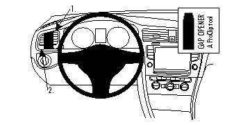 Volkswagen Golf VII 13-15, Konsol ryhmässä Autohifi / Mikä sopii autooni / Volkswagen / Golf / Golf Mk7 2013-2019 / Muut Golf Mk7 2013-2019 @ BRL (240804855)