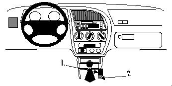 Brodit ProClip, Peugeot 306 93-02 ryhmässä Autohifi / Mikä sopii autooni / Peugeot / Peugeot 306 / Peugeot 306 2001-2008 @ BRL (240832468)
