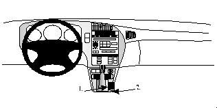 Saab 9-5 98-06, Konsol ryhmässä Autohifi / Mikä sopii autooni / SAAB / 9-5 / 9-5 OG 1997-2005 / Muut 9-5 OG 1997-2005 @ BRL (240832504)