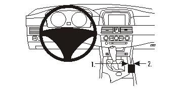 BMW 520-545/M5 E60, E61 04-10, Konsol ryhmässä Autohifi / Mikä sopii autooni / BMW / BMW 5-sarja / BMW E60/E61 2004-2011 / Muut E60/E61 2004-2011 @ BRL (240833379)