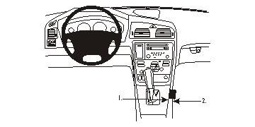 Volvo V70 05-08, Konsol ryhmässä Autohifi / Mikä sopii autooni / Volvo / Volvo XC70 / Volvo XC70 2004-2007 / Muut XC70 2004-2007 @ BRL (240833497)