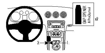 Audi TT 07-14, Konsol, Vänster ryhmässä Autohifi / Mikä sopii autooni / Audi / Audi TT / Audi TT 2006-2014 @ BRL (240833976)