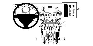 Brodit ProClip, Cadillac SRX 10-16 ryhmässä Autohifi / Mikä sopii autooni / Cadillac / Cadillac SRX @ BRL (240834419)