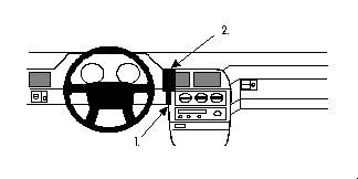 ProClip Monteringsbygel Volvo 960 91-97, Centrerad ryhmässä Autohifi / Mikä sopii autooni / Volvo / Volvo 940/960 / Volvo 940/960 1991-1998 @ BRL Electronics (240851509)