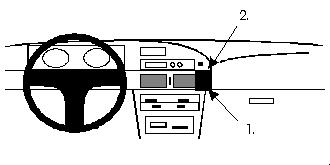 Brodit ProClip, Toyota Corolla 88-92 ryhmässä Autohifi / Mikä sopii autooni / Toyota / Corolla / Corolla 1991-1995 @ BRL (240851857)