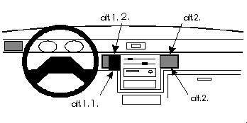 ProClip Monteringsbygel Mitsubishi L200/Pick Up 92-96, Centrerad ryhmässä Autohifi / Mikä sopii autooni / Mitsubishi @ BRL Electronics (240851908)