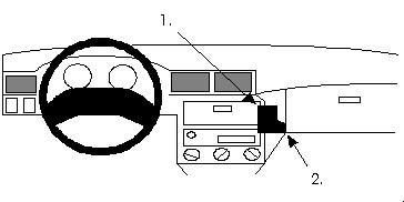Opel Astra 92-97, Vinklad ryhmässä Autohifi / Mikä sopii autooni / Opel / Astra / Astra 1992-1998 @ BRL (240851960)