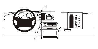 ProClip Monteringsbygel Hyundai Sonata 94-98, Centrerad ryhmässä Autohifi / Mikä sopii autooni / Hyundai / Sonata / Sonata 1996-2005 @ BRL Electronics (240852036)