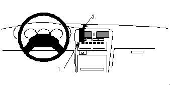 Nissan Terrano 94-97, Centrerad ryhmässä Autohifi / Mikä sopii autooni / Nissan / Terrano @ BRL (240852052)