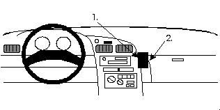 ProClip Monteringsbygel Toyota Celica 94-99, Vinklad ryhmässä Autohifi / Mikä sopii autooni / Toyota / Celica / Celica 1994-1999 @ BRL Electronics (240852059)