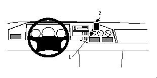 Brodit ProClip, Mercedes Benz Sprinter 95-05 ryhmässä Uutuudet @ BRL (240852186)