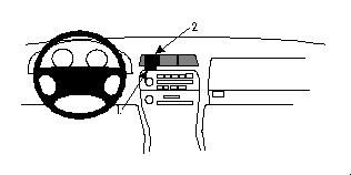 ProClip Monteringsbygel Lexus ES Serie 92-96, Centrerad ryhmässä Autohifi / Mikä sopii autooni / Lexus @ BRL Electronics (240852243)