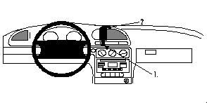 Ford Mondeo 97-00, Centrerad ryhmässä Autohifi / Mikä sopii autooni / Ford / Mondeo / Mondeo 1997-2000 @ BRL (240852348)