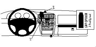 Brodit ProClip, Isuzu/Opel ryhmässä Autohifi / Mikä sopii autooni / Isuzu @ BRL (240852380)